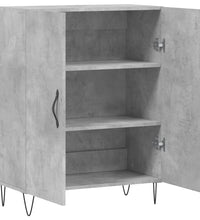 Sideboard Betongrau 69,5x34x90 cm Holzwerkstoff