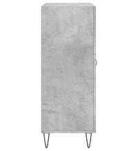 Sideboard Betongrau 69,5x34x90 cm Holzwerkstoff