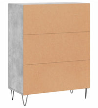 Sideboard Betongrau 69,5x34x90 cm Holzwerkstoff
