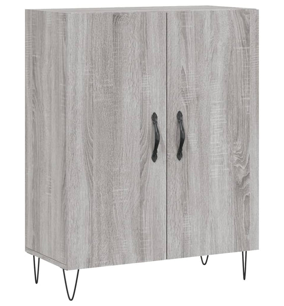 Sideboard Grau Sonoma 69,5x34x90 cm Holzwerkstoff