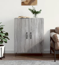 Sideboard Grau Sonoma 69,5x34x90 cm Holzwerkstoff