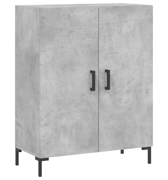 Sideboard Betongrau 69,5x34x90 cm Holzwerkstoff