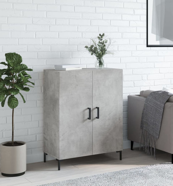 Sideboard Betongrau 69,5x34x90 cm Holzwerkstoff