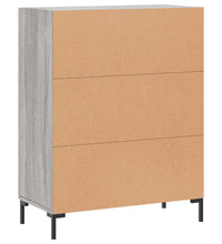 Sideboard Grau Sonoma 69,5x34x90 cm Holzwerkstoff