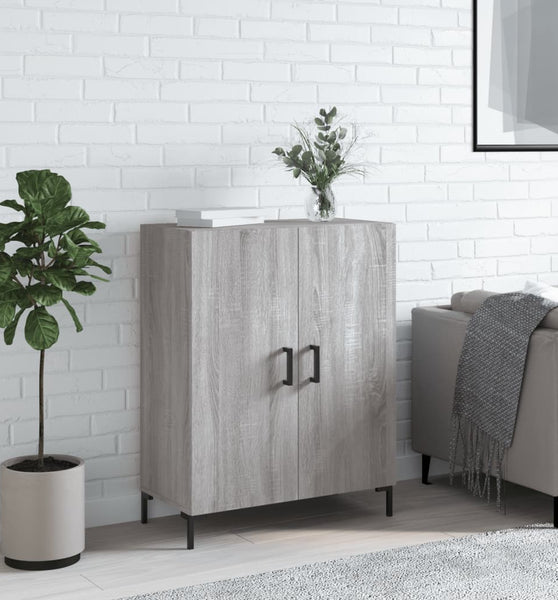 Sideboard Grau Sonoma 69,5x34x90 cm Holzwerkstoff