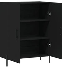 Sideboard Schwarz 69,5x34x90 cm Holzwerkstoff