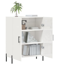 Sideboard Hochglanz-Weiß 69,5x34x90 cm Holzwerkstoff