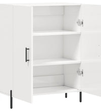 Sideboard Hochglanz-Weiß 69,5x34x90 cm Holzwerkstoff