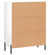 Sideboard Hochglanz-Weiß 69,5x34x90 cm Holzwerkstoff