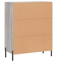 Sideboard Grau Sonoma 69,5x34x90 cm Holzwerkstoff