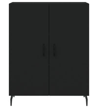 Sideboard Schwarz 69,5x34x90 cm Holzwerkstoff