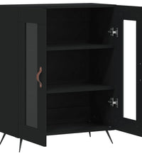 Sideboard Schwarz 69,5x34x90 cm Holzwerkstoff