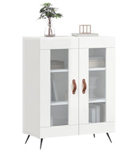 Sideboard Hochglanz-Weiß 69,5x34x90 cm Holzwerkstoff