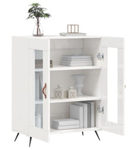 Sideboard Hochglanz-Weiß 69,5x34x90 cm Holzwerkstoff