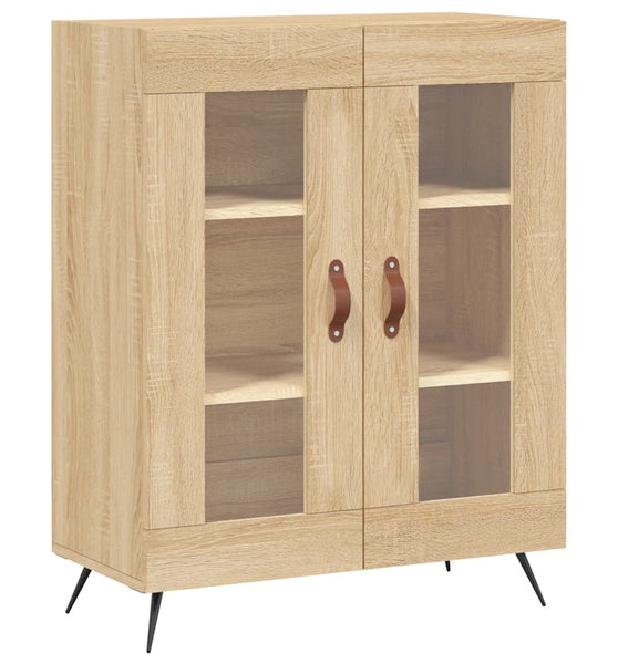 Sideboard Sonoma-Eiche 69,5x34x90 cm Holzwerkstoff