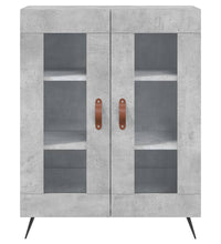 Sideboard Betongrau 69,5x34x90 cm Holzwerkstoff