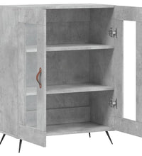 Sideboard Betongrau 69,5x34x90 cm Holzwerkstoff