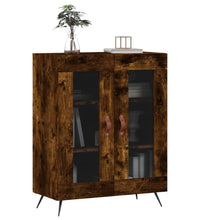 Sideboard Räuchereiche 69,5x34x90 cm Holzwerkstoff