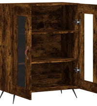 Sideboard Räuchereiche 69,5x34x90 cm Holzwerkstoff
