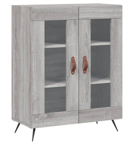 Sideboard Grau Sonoma 69,5x34x90 cm Holzwerkstoff