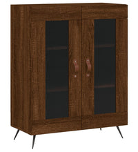Sideboard Braun Eichen-Optik 69,5x34x90 cm Holzwerkstoff