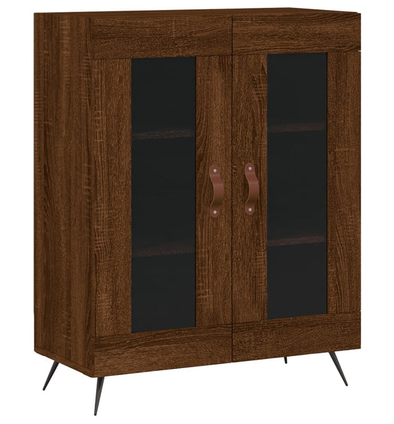 Sideboard Braun Eichen-Optik 69,5x34x90 cm Holzwerkstoff
