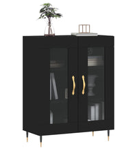 Sideboard Schwarz 69,5x34x90 cm Holzwerkstoff