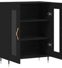 Sideboard Schwarz 69,5x34x90 cm Holzwerkstoff