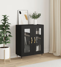 Sideboard Schwarz 69,5x34x90 cm Holzwerkstoff