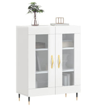 Sideboard Hochglanz-Weiß 69,5x34x90 cm Holzwerkstoff