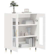 Sideboard Hochglanz-Weiß 69,5x34x90 cm Holzwerkstoff