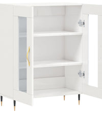 Sideboard Hochglanz-Weiß 69,5x34x90 cm Holzwerkstoff