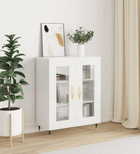 Sideboard Hochglanz-Weiß 69,5x34x90 cm Holzwerkstoff