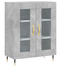Sideboard Betongrau 69,5x34x90 cm Holzwerkstoff