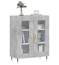 Sideboard Betongrau 69,5x34x90 cm Holzwerkstoff