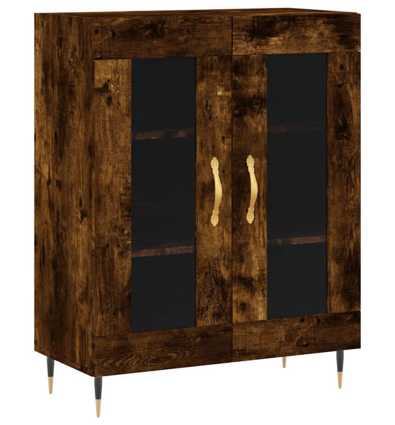 Sideboard Räuchereiche 69,5x34x90 cm Holzwerkstoff