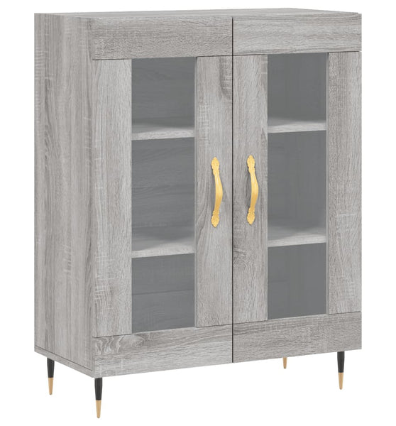 Sideboard Grau Sonoma 69,5x34x90 cm Holzwerkstoff