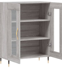 Sideboard Grau Sonoma 69,5x34x90 cm Holzwerkstoff