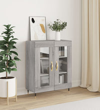 Sideboard Grau Sonoma 69,5x34x90 cm Holzwerkstoff