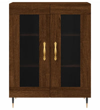 Sideboard Braun Eichen-Optik 69,5x34x90 cm Holzwerkstoff