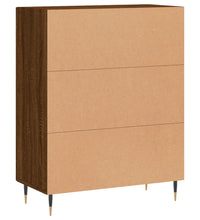 Sideboard Braun Eichen-Optik 69,5x34x90 cm Holzwerkstoff