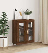 Sideboard Braun Eichen-Optik 69,5x34x90 cm Holzwerkstoff