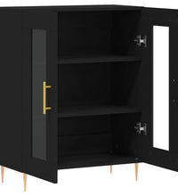 Sideboard Schwarz 69,5x34x90 cm Holzwerkstoff