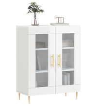 Sideboard Hochglanz-Weiß 69,5x34x90 cm Holzwerkstoff