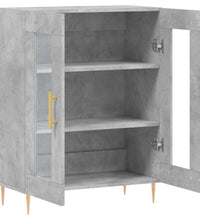 Sideboard Betongrau 69,5x34x90 cm Holzwerkstoff