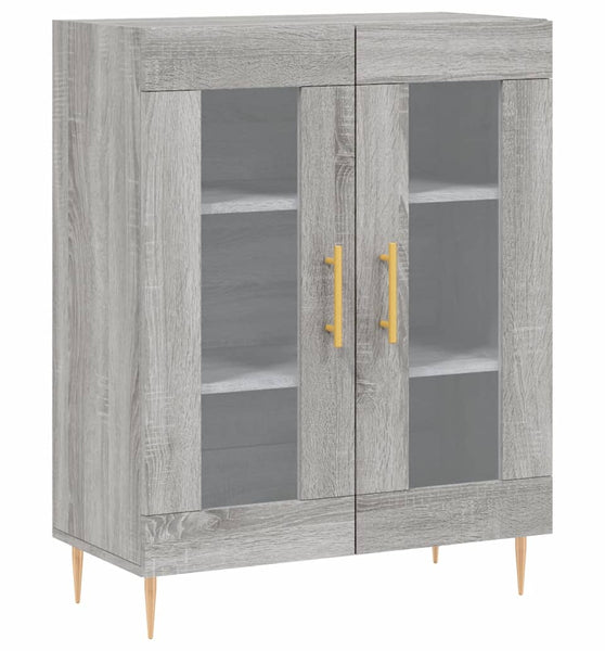 Sideboard Grau Sonoma 69,5x34x90 cm Holzwerkstoff