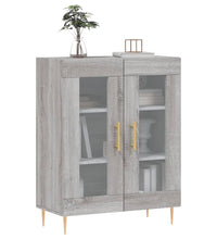 Sideboard Grau Sonoma 69,5x34x90 cm Holzwerkstoff