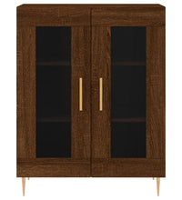 Sideboard Braun Eichen-Optik 69,5x34x90 cm Holzwerkstoff