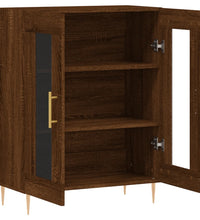 Sideboard Braun Eichen-Optik 69,5x34x90 cm Holzwerkstoff
