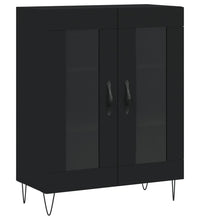 Sideboard Schwarz 69,5x34x90 cm Holzwerkstoff